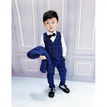 Lattice Boys Wedding Suit