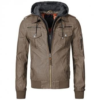 Indicode Faux-Lederjacke Aaron
