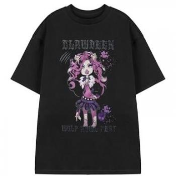 Black Monster High Short Sleeve Tee