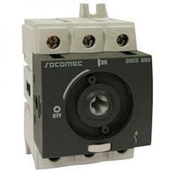 Black 3x25A Isolator Switch by Socomec 2200 3002