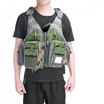 Gilet de pêche en plein air respirant