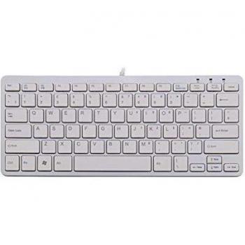 Teclado R-Go Tools QWERTY (UK) Blanco Cableado