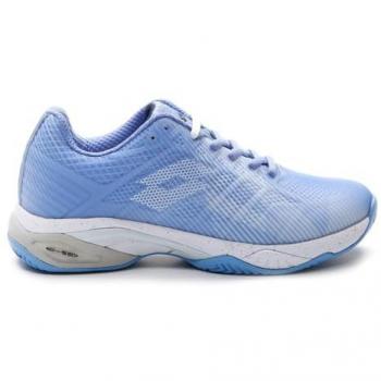 Suelas de Roca Lotto Mirage 300 III: Zapatillas Femeninas en Color Azul con Detalles Blancos