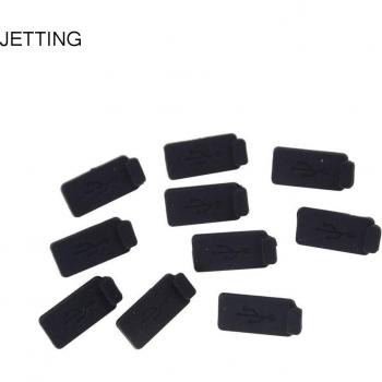 Rostschutz‑Gummi‑Staubschutzkappe für USB 2.0 & 3.0 Schnittstellen, 10‑fach, schwarz