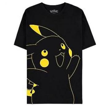 Pokémon Pikachu Shirt für Männer M schwarz
