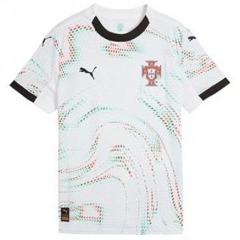 PUMA Portugal 2025 Kinder Auswärtsjersey Weiß