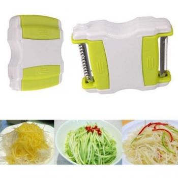 Strumento per pulire e grattugiare frutta e verdura 2 in 1
