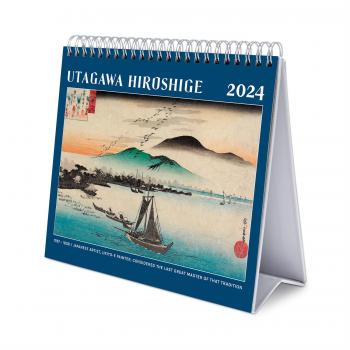 Calendario de escritorio 2024 deluxe Hiroshige