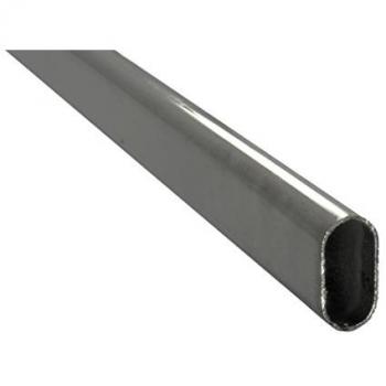 Tubo Cromato Ovale 30x15 per Armadio 1500mm