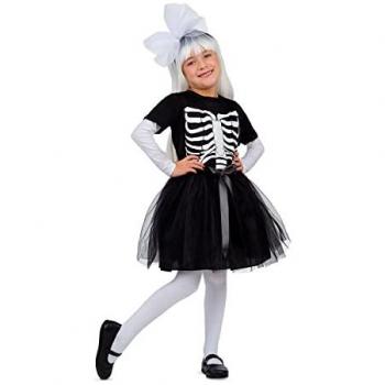 Glamour scheletro tutu per ragazzo