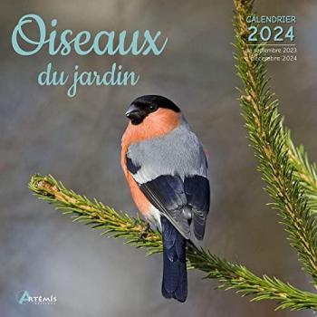 Calendrier Oiseaux du jardin 2024