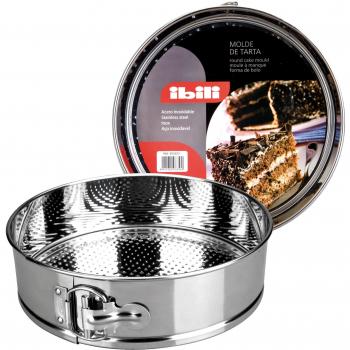 IBILI Molde Desmontable de Acero Inoxidable 23 Cm