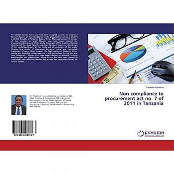 Non compliance to procurement act no. 7 of 2011 in Tanzania