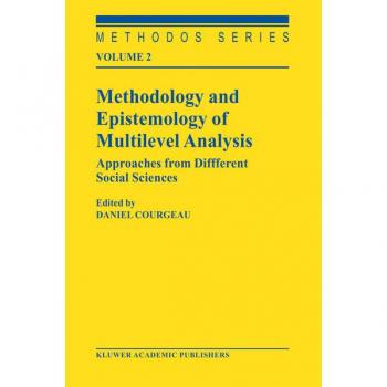Methodology and Epistemology of Multilevel Analysis