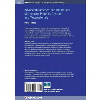Advanced numerical techniques for photonic crystals paperback