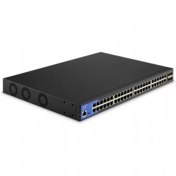 Switch Linksys LGS352MPC-EU Gigabit PoE+ 48 porte, 740 W, 4 uplink 10G SFP+