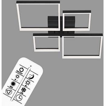 B-Karton Briloner Frame LED schwarz Fernbedienung