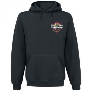Moves Tech Smile Hoodie in Schwarz – L – Baumwoll/Polyester-Mischung (Schweißresistent)