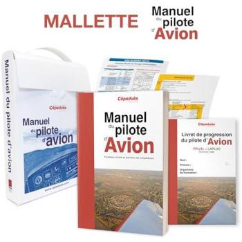 Mallette du Manuel du pilote d'avion