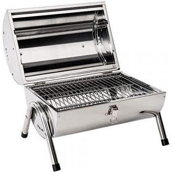 Tectake Stainless Steel Charcoal BBQ