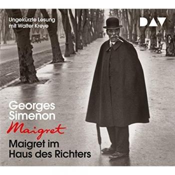 Georges Simenon Maigret Im Haus Des Richters: Ungekürzte Lesung Mit Walter Kreye (4 Cds)