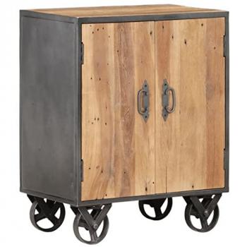 Recuperador de madera maciza 60x35x74 cm