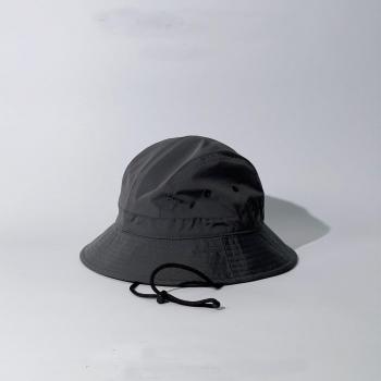 Outdoor Camping Windproof Sun Hat, Black, 56-58cm
