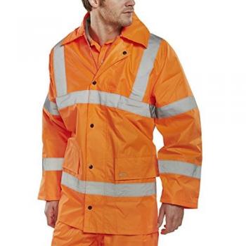 Beeswift Orange Safety Jacket EN471 3XL