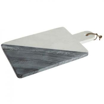 White and Grey Marble Cutting Board