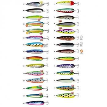 Rhino 27g Trolling Spoon Xtra MAG Gold Schwedenflagge