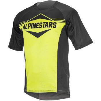 Alpinestars Mesa SS Mittelgroßes Jersey Schwarz + Gelb