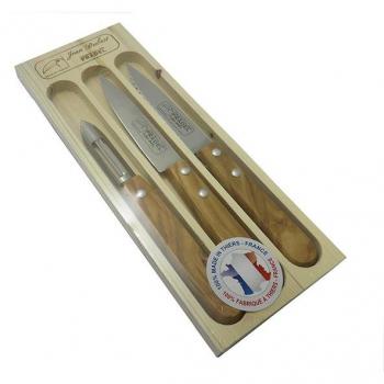 Coffret 3 outils de cuisine TRADI en olivier Jean Dubost