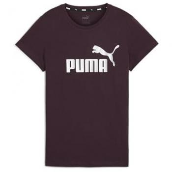 PUMA T-Shirt »ESS+ METALLIC LOGO TEE«