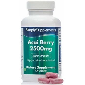 Acai Boost 2500 mg – 120 Capsule Bottiglia
