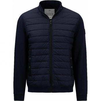 Sweatjacke Stehkragen dunkelblau | XXL