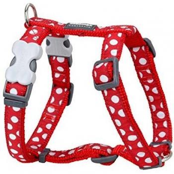 Red Dingo Harnais L Taupe Blanc Rouge
