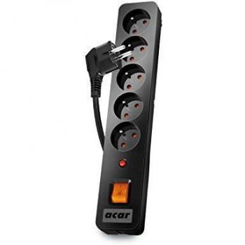 Multiprise 5 Prises X5 avec câble de 5 m