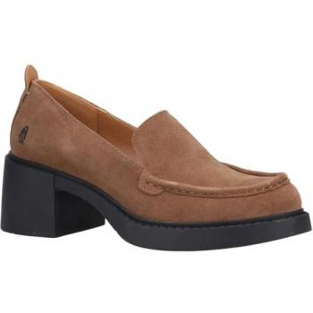 Hush Puppies Adelaide Femme Mocassins Beige