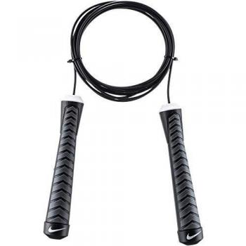 Nike Unisex Intensity Speed Rope Springseil, Schwarz, Einheitsgröße