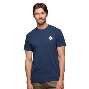 Black Diamond Equipment For Alpinists Short Sleeve T-shirt Indigo L male