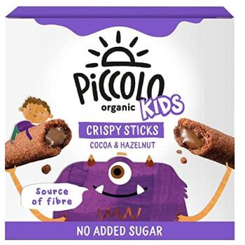 Cocoa Hazelnut Crispy Stick Bundle – 5x25 g (Organic)