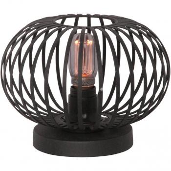 Freelight Lampada Aglio da tavolo, Ø 25 cm, nera