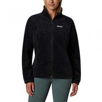 Columbia Benton Springs Full Zip Fleece for Women Black XS