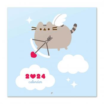 Pusheen 2024 Pared Mensual 30x30 – Colección Amor