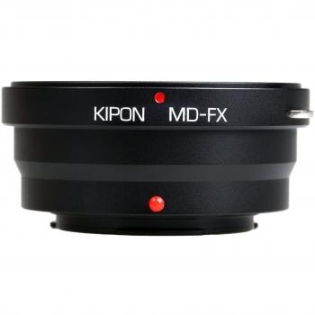 Kipon Objektivadapter für Minolta MD auf Fuji X, Schwarz