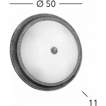 KOLARZ Milord Deckenleuchte, Ø 50 cm, altmessingfarben