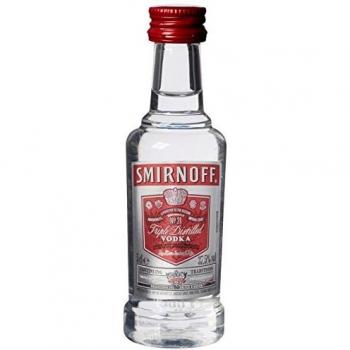 Vodka Smirnoff Miniaturas 5 cl (Pack de 12)