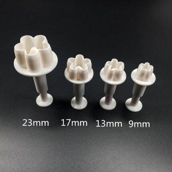 3Pcs Cookie Stamper and Fondant Mold Set