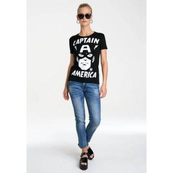 Damen T-Shirt Captain America von LOGOSHIRT