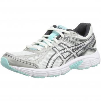 ASICS Patriot 7 Women's Running Shoes White/Vanilla Ice/Aqua Splash 0102 6 UK